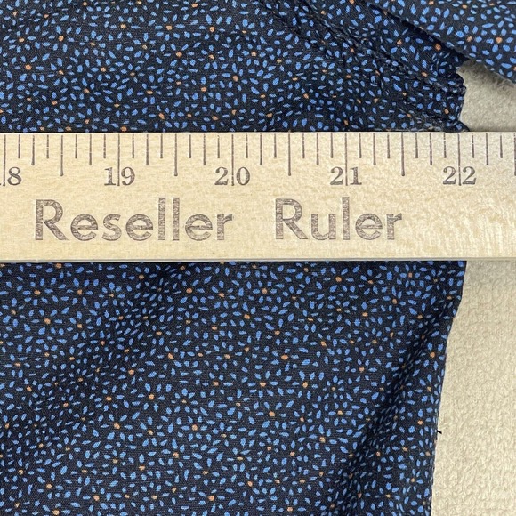 MoonShine Spirit Shirt Mens‎ Medium Blue Button Up Short Sleeve Adult - Picture 5 of 12